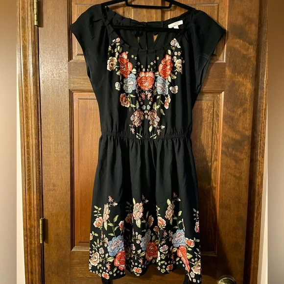 strapless open back dress Country Calico Box Pleat Dress & Leggings Set – Bicycle Pie main image 1
